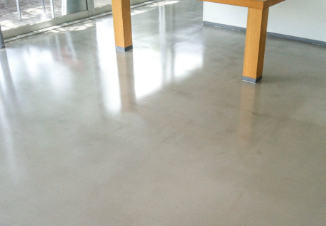 self leveling cement for heated floors
