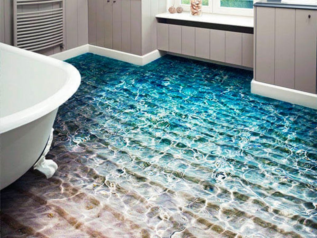  3D Epoxy Floors With Luxury Interior